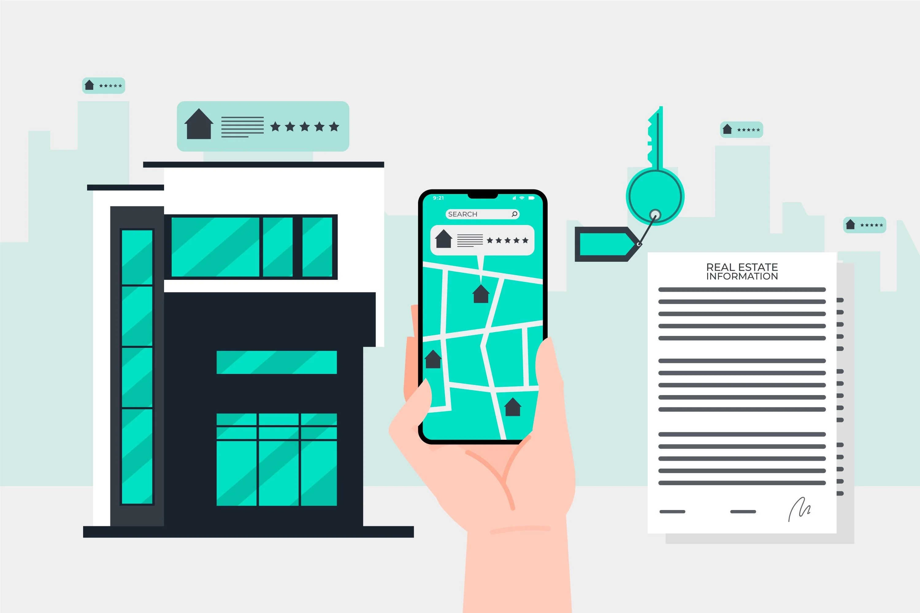Как повысить конкурентоспособность: оптимизация бизнеса с помощью разработки мобильного приложения для недвижимости